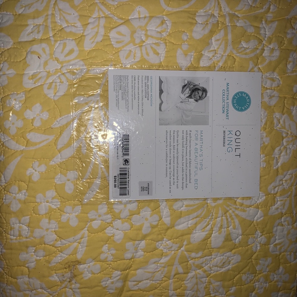 Martha Stewart Quilt